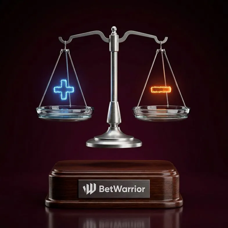 Pros y contras de la plataforma principal: BetWarrior